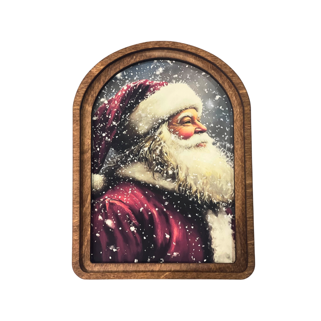 Antique Santa Arched Frame | Hammar's Mercantile